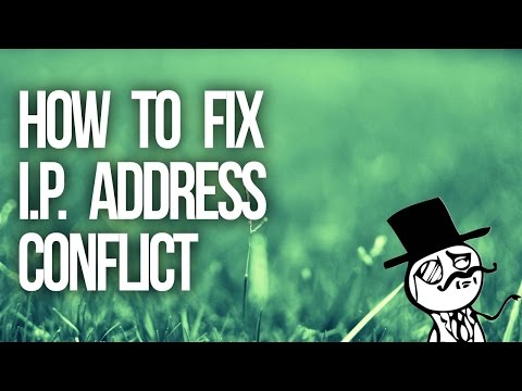 how to eliminate ip conflicts