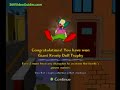 walkthrough showing the locations of all 75 krusty koupons in springfield.
if you have found all of the collectibles up to this point you will earn the 