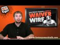 2009 Fantasy Football -  Week 12 Waiver Wire Pick Ups