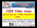 aula 20 java ee   html checkbox e radio
