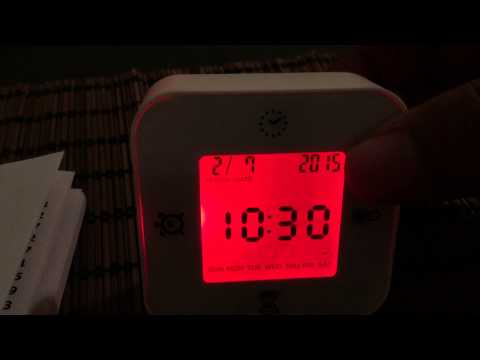 how to set ikea clock
