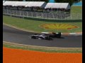 Robert Kubica and Sebastian Vettel crash in Australian GP 2009