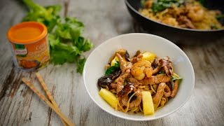 Tempere o camarão com piripiri e o molho soja