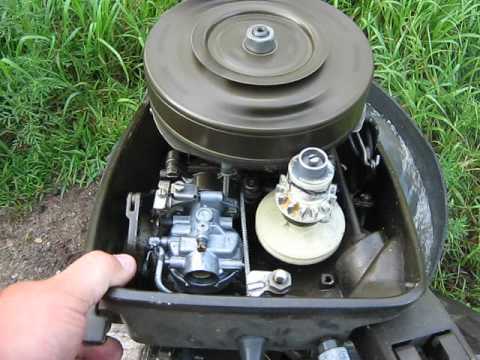 how to adjust the carburetor on a johnson outboard motor