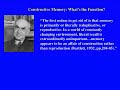 Constructive memory: Remembering The Past to Imagining The Future