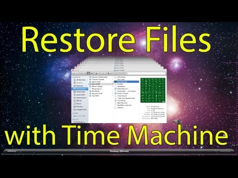how to recover time machine data
