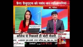 GlobalHunt Director Mr. Sunil Goel speaking to CNBC News on 'Hiring'