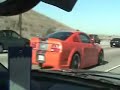 stillen orange ford gt and stillen mustang gt plus ferrari