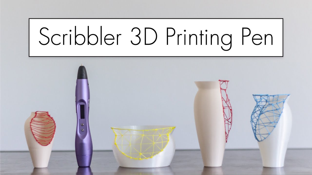 Scribbling with the Scribbler 3D Printing Pen // Product Review