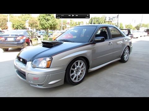 2005 Subaru Impreza WRX STI Start Up, Exhaust, and In Depth Review