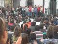 Pisa - Protesta universitaria 9 ottobre 2008