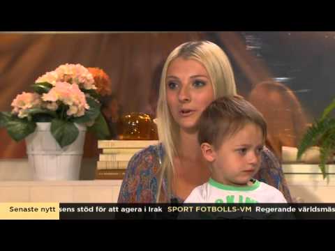Femton år och gravid - så klarade Olivia av att bli mamma - Nyhetsmorgon (TV4)