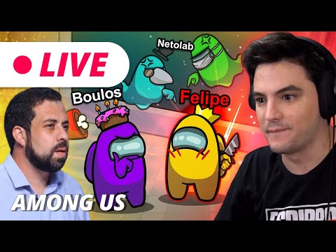 AMONG US COM GUILHERME BOULOS E NETOLAB!