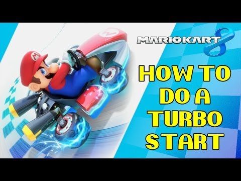 Mario Kart 8 - Wii U - How to Do a Turbo Start