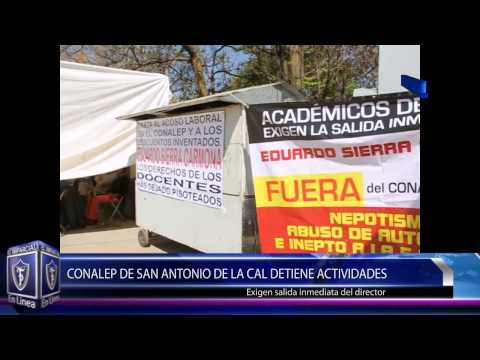 En plant�n trabajadores del Conalep