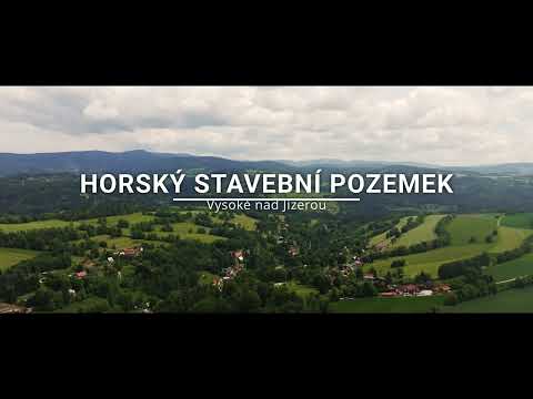 Video Horský stavební pozemek 1 785 m2, Vysoké nad Jizerou, Krkonoše