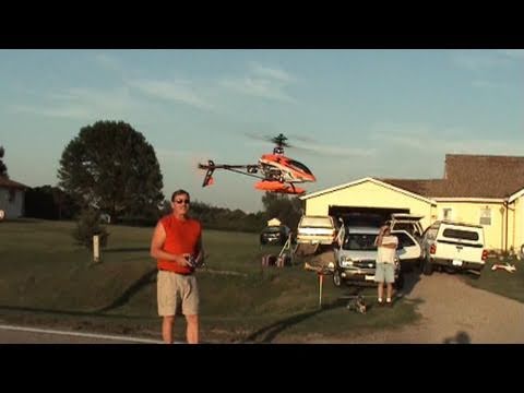 Dave (Nightflyyer) flies the Esky 900 at the 2010 RC Fly In