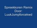 Spreekkoren Remix!