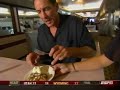 Todd Blackledge loving his Grilled Stickies at Penn State