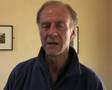 Ranulph Fiennes wishing luck to climbers