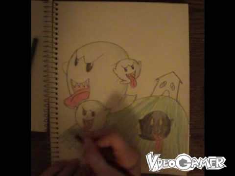 how to draw mario vdeogamer