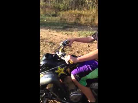 how to drive a quad with a clutch