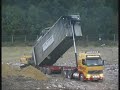 Volvo FH12 Bulk Tipper Unloading