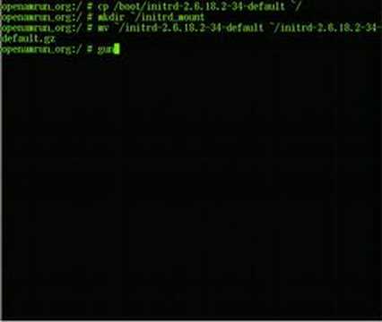 how to rebuild initrd ubuntu