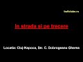 In strada si pe trecere