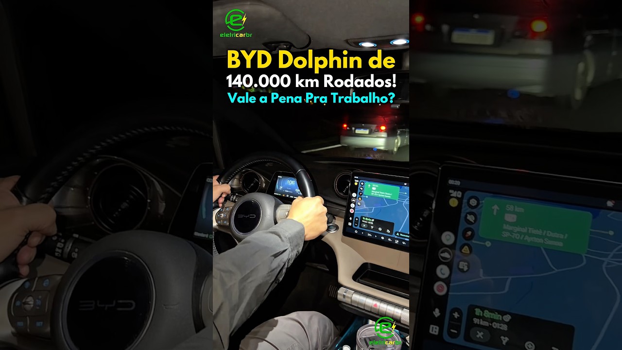 BYD Dolphin de 140.000 KM Rodados! E aí, vale pra Trabalho?
