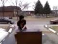 kyle beating up his dresser