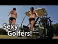 Sexy Female Golfers... that some people have a problem with.