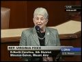 Rep. Virginia Foxx on Health Care Reform