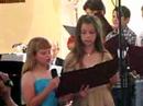 Tess Rose Singing in Choir