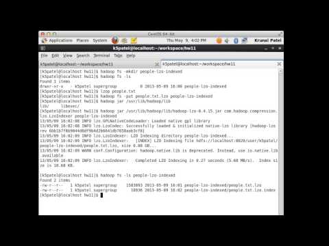 how to enable lzo compression in hadoop