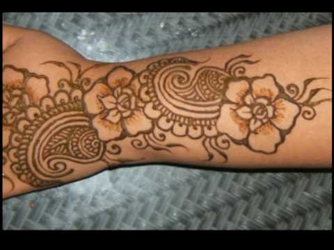 Arabic and Indian Mehndi designs