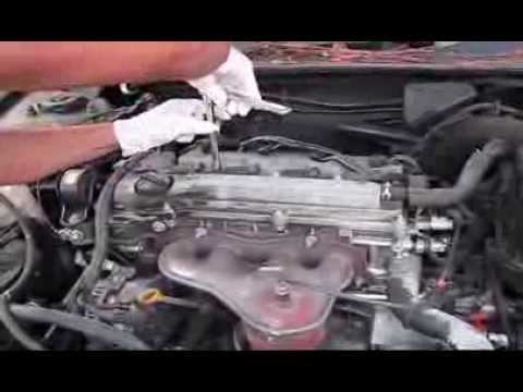 How to replace Spark Plugs and Air Filter on 05 Toyota Camry 2 4L