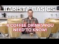 4 CLASSIC COFFEE SHOP DRINKS YOU NEED TO KNOW HOW TO MAKE AS A BARISTA ..