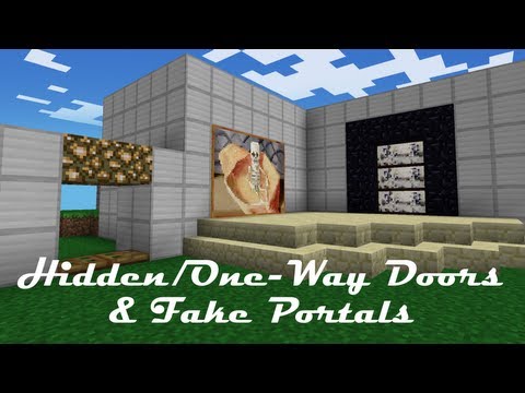 how to put a painting on a door in minecraft pe