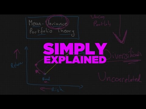 Mean Variance Portfolio Theory Simply Explained