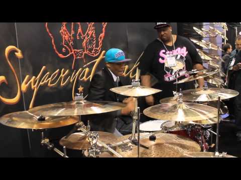 Namm 2013 Supernatural Cymbals Eric Moore & Mason Guidry