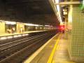 The Southbound white head ktt Through Train T825 (GuangZhou to Kowloon)
