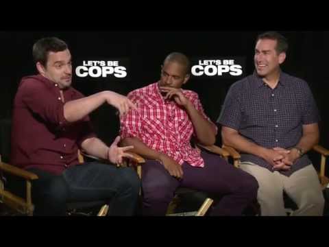 Jake Johnson Being Funny In Let's Be Cops Interviews
