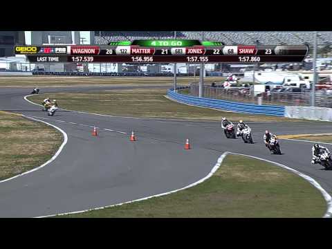 2013 DAYTONA 200 Week - AMA Pro Motorcycle-Superstore.com SuperSport Race 1 FULL Race (HD)