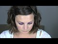 Summer evening smoky purple tutorial