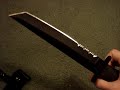 Ka-Bar  Tanto knife review
