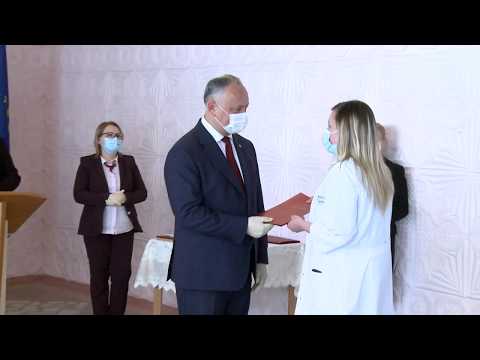 Preşedintele ţării a vizitat Spitalul „Valentin Ignatenco”