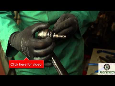 Replacing the drag link and track rod for HD versions  – The Fine Art of Land Rover Maintenance