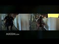 Race Wars: Maxim Intern vs. Dario Franchitti in "The 2010 Office Chair-Race Challenge"