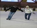 Eiskunstlauf in Laax
